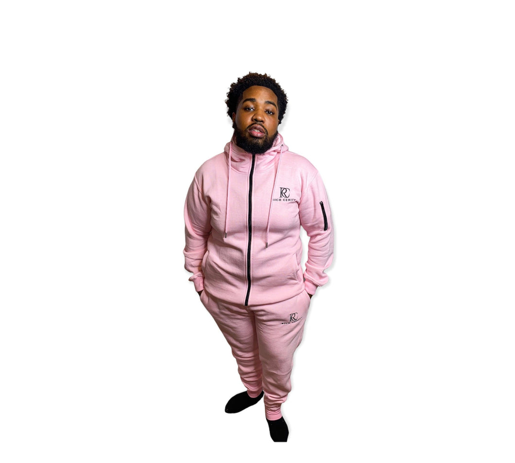 Pink Tracksuit - Tracksuit For Men - Unisex Tracksuit | Richcenity